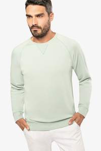 Image produit Sweat-shirt BIO col rond manches raglan homme 
