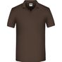 James&Nicholson Men´s Bio Workwear Polo brown