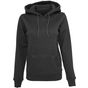 Build Your Brand Ladies Heavy Hoody charcoal