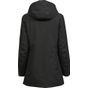 tee jays Women's all weather parka black