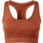 TriDri Brassière 3D femme Tridri®. Sans coutures, multisports, robuste. Couleur unie. rust