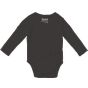Neutral Babies Long Sleeve Bodystocking charcoal