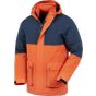 Result RECYCLED 3-IN-1 PADDED RIPSTOP JACKET orange/navy