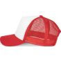 K-up Casquette trucker - 5 Panneaux white/red