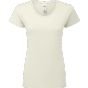 fruit of the loom Ladies Iconic 195 ringspun premium T natural