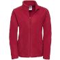 Russell Veste polaire zippée femme classic_red