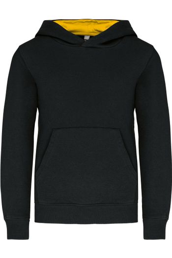 Image produit Sweat-shirt capuche contrastée enfant