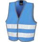Result Junior enhanced visibility vest sky