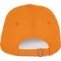 K-up Casquette en coton et polyester recyclés K-loop tracking-  6 panneaux orange