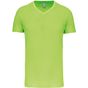 Kariban T-shirt Bio150IC col V homme lime