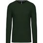 Kariban T-shirt homme manches longues encolure ronde forest_green