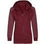 Miners Mate my mate - Ladies´ Zip Hoody burgundy/heather_burgundy