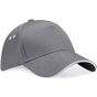 Beechfield Casquette Ultimate 5 panneaux à visière sandwich graphite_grey/oyster_grey