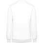 WK Designed To Work Sweat-shirt Day To Day zip poche contrastée unisexe white/navy