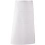 Premier Tablier de service long Colours Collection white