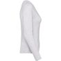 Kariban T-shirt col V manches longues femme ash_heather