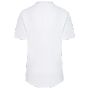 karlowsky Women's Short-Sleeve Performance Work Shirt in sage, Slim Fit White