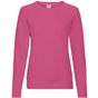 fruit of the loom Lightweight Raglan Sweat Lady-Fit fuchsia