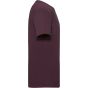 Russell Pure Organic T homme rouge vin