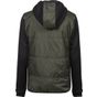 tee jays Women's hybrid-stretch hooded jacket deep_green/black