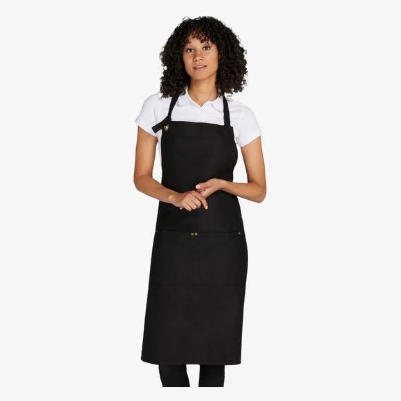 Provence - Eyelet Bib Apron with Pocket SG Accessories - Bistro