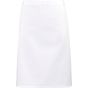 Premier Tablier de taille mi-long Colours Collection white