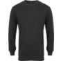 Henbury Men's crew neck jumper grey_marl