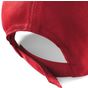 Beechfield Casquette Ultimate 5 panneaux à visière sandwich rouge classique/blanc