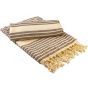 A&R Fouta Bodrum Hamamzz® Brown / Cream