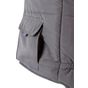 Velilla Gilet matelassé bicolore multipoches grey/sky_blue