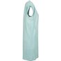 Build Your Brand Ladies Turtle Extended Shoulder Dress blue_mint