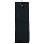 The One Towelling Golf Towel black