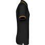 Kariban Polo homme manches courtes à liserés contrastés black/yellow