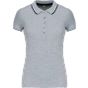 Kariban Polo manches courtes femme oxford_grey/navy/white