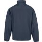 Result Recycled mens 2-layer printable softshell jacket navy