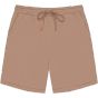 Bella Unisex sponge fleece sweatshorts tan