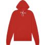 Bella Unisex sponge fleece pullover hoodie red