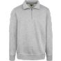 HRM Unisex Premium Zip-Sweatshirt Grey melange