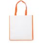 L-merch Shopping Bag Bern white/orange