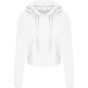 AWDis Just Hoods Womens cropped Hoodie arctic_white