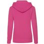 fruit of the loom Classic Hooded Sweat Lady-Fit fuchsia