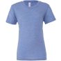 Bella Unisex triblend short sleeve tee blue_triblend