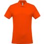 Kariban Polo piqué manches courtes orange