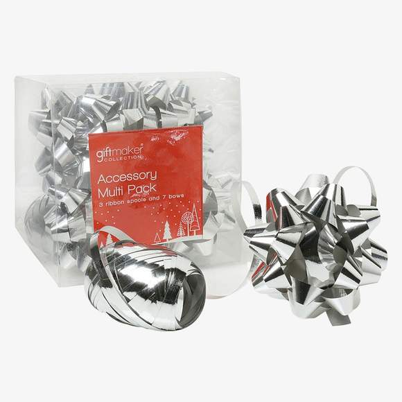 10pcs ribbons and bows accessory pack christmas shop
