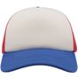 Atlantis Rapper Cap white/red/royal