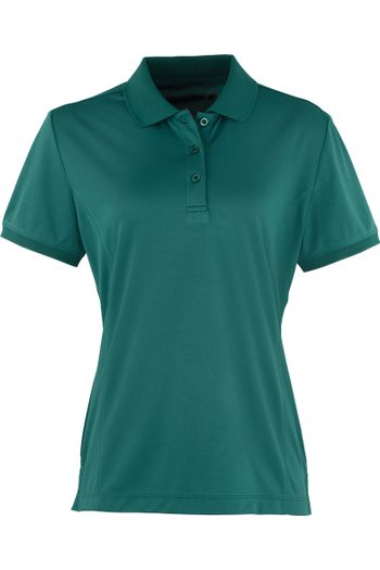 Image produit Polo piqué Coolchecker® pour femme