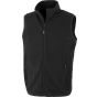 Result Recycled fleece polarthermic bodywarmer black
