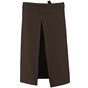 Kariban Tablier coton long chocolate
