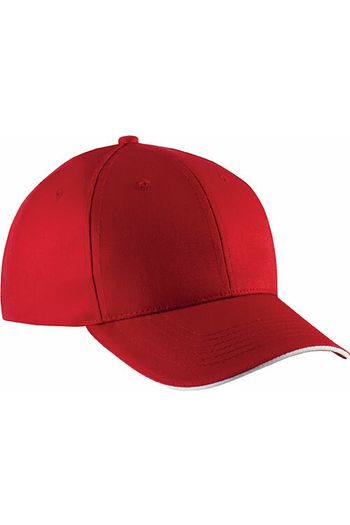 Image produit Casquette avec sandwich contrasté - 6 panneaux