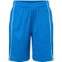 James&Nicholson Basic Team Shorts Junior royal/white